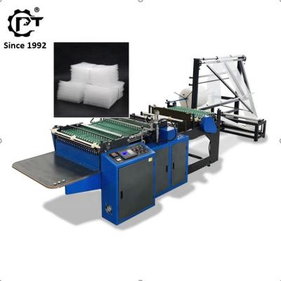 China CE 2021 Hotels Two Sides Sealing PE EPE Foam Air Bubble Film Poly Mailer Envelope Pouch Bag Making Machine for sale