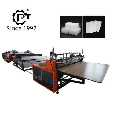 China Three Sides Sealing Bag Making Machine High Speed ​​Stable Quality Air Bubble Film Bag Making Machine for sale