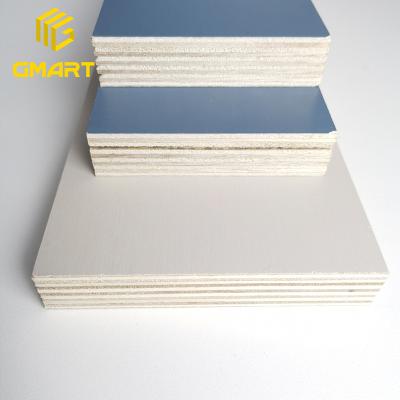 China Packaging Industry Smooth Interior Exterior White Melamine Furniture Gmart Paper Plywood, Destructive Resistance Marine Plywood 6Mm With Film for sale