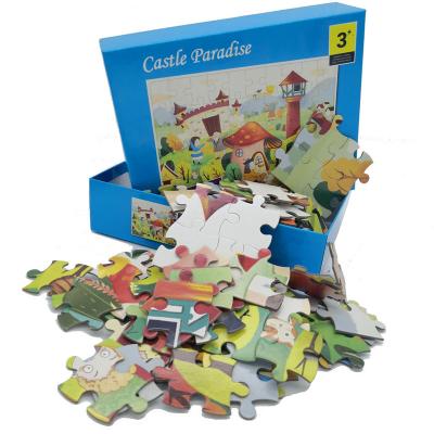 China Hot Sell Eco-Friendly Recycled Cartoon Toy Jigsaw Puzzle Paper Adult Children Puzzle Jigsaw Toy For Children for sale