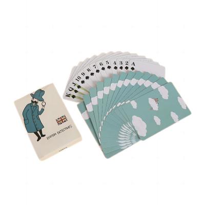 China Paper Custom Design Paper Cards Poker Game Best Price PVC Plastic Playing Card With Your Own Logo Design for sale