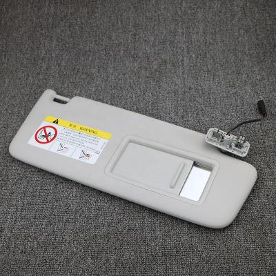 China Front Sun Visor 5GG857552 Gray Front Sun Visor Panel With Makeup Mirror For VW Golf 7 SportsVan Jetta MK7 T-junction Passat B8 cc E-Golf T-Roc for sale