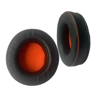 China Replace For Original Customized Ear Pads Earphone Earpad Repair Parts Protein Leather Sponge Foam Head Ear Cover Replacement Ear Pad For Steelseries 9 am for sale