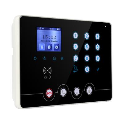 China 2021 Good Quality Factory Directly Anti Wifi Gsm 4g Home Burglar Alarm Security Alarm System 135*80*36 mm for sale