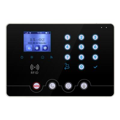 China Home Security Burglar Alarm System Wireless Tuya Smart WIFI Doorbell Alarm System with Sensor and Wireless PIR Detector 135*80*36 mm Door for sale