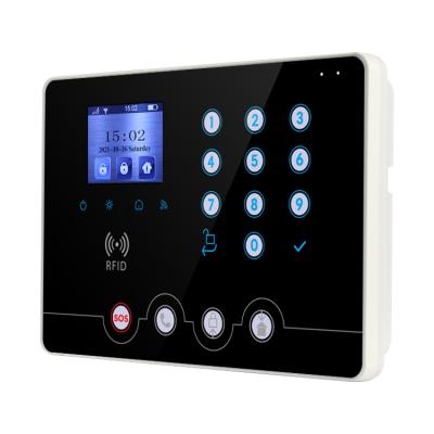 China Smart home 4g WIFI alarm system dual network alarm system tuya smart home 135*80*36 mm for sale