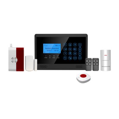 China Auto home security alarm system support wifi 4g YL-007WT2BX for sale