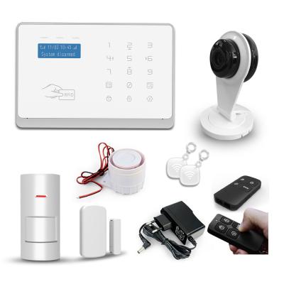 China Wireless Security Alarm 3G Wifi Intruder Security Alarm Smart Home Home Burglar Security with IOS Android for sale