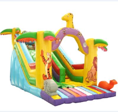 China outdoor inflatable playground slide giant/inflatable escape slide/inflatable jumping slide for sale for sale