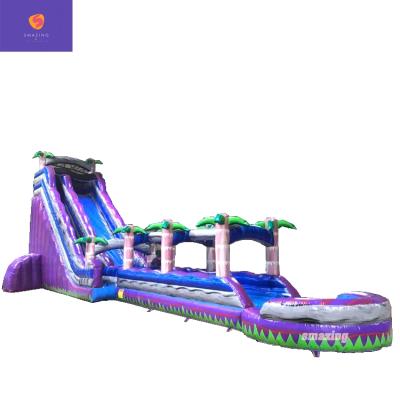 China Commercial grade jungle kids outdoor/indoor giant inflatable water slide event/pool for sale for sale