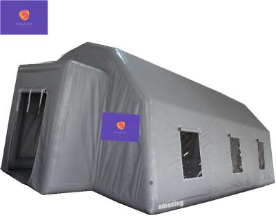 China 2020 New PVC Outdoor Inflatable Emergency Medical Tent Portable Inflatable Medical Tent for sale