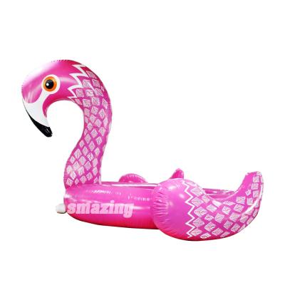 China Water Entertainment Custom Summer Flamingo Float Inflatable Pool Float For Sale for sale