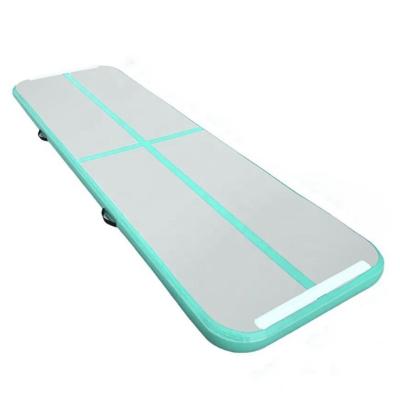 China Tumbling Gymnastics Mats 5m Inflatable Air Block Air Tumble Track For Gymnastics for sale