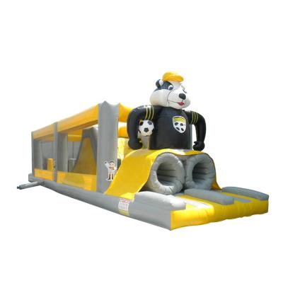 China Outdoor / Indoor Outdoor Event / Playground Customize Commercial Inflatable Sports Obstacle Course For Sale for sale