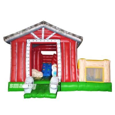 China event/inflatable farm house bounce castle bouncer indoor outdoor/indoor inflatable bounce house for sale for sale