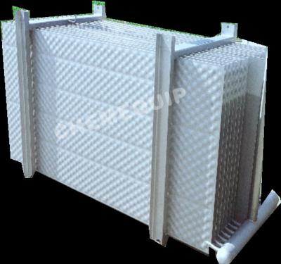 China Liquid pillow plates heat exchanger temp plate thermo plate for waste gas heat recovery unit for sale