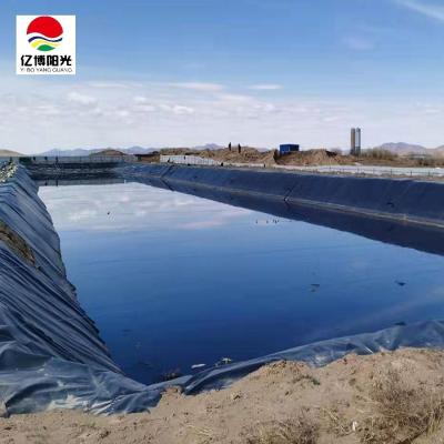 China 0.2mm-3mm Thickness High Density Polyethylene Geomembrane Liner for Biofloc Fish Tank for sale