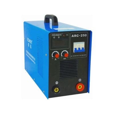 China RONGYI Hotels Mini Portable 250 Amp Muttahida Majlis-e-Amal Inverter Arc Welding Machine for sale