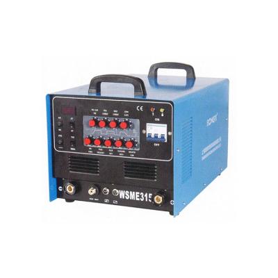 China Building Material Shops Reactive Power Patch Wsme 315 AC DC Inverter Tig Mma Pulse Welder for sale