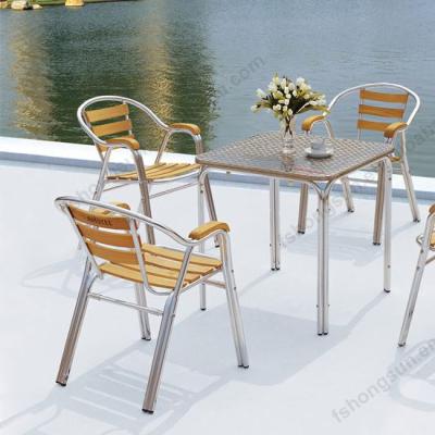 China UV-Resistant / Heat Resistance Rustproof Resistance ect 2019 Outdoor Wholesale Aluminum Frame Chairs for sale