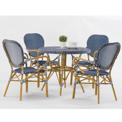 China wear resistance protect/weather resistance/heat resistance/resistance etc factory supply chinese rattan dining table furniture set. and chair rattan for sale