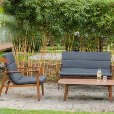 China 2020 New Outdoor Aluminum Patio Outdoor Garden Sofa Chair and Table Set for sale