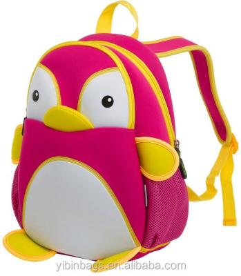 China Durable Kindergarten Fashion Neoprene Rose Kids School Bag For Sale for sale