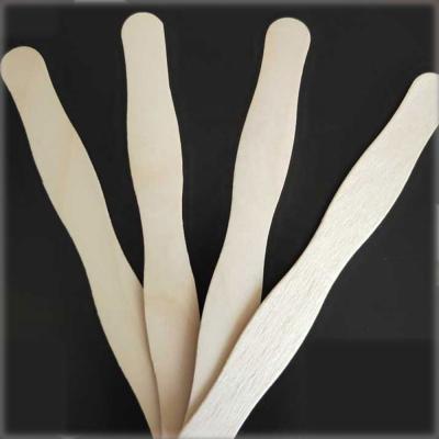 China China 8 Inches Pallet Wooden Wavy Bid Fan Sticks for sale