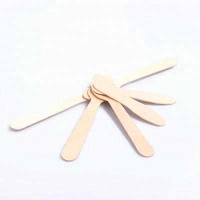 China Modern Design Disposable Wooden Ice Cream Spoons Birch Wood Wooden Spoons for sale