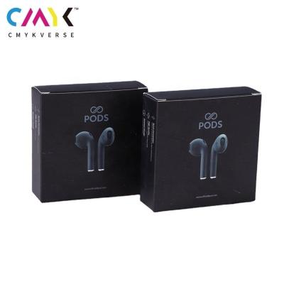 China Creativity Earphone Box Packaging Reliable Quality Thickened Recyclable Dedicated Earphone Packaging Customized Paper Box for sale