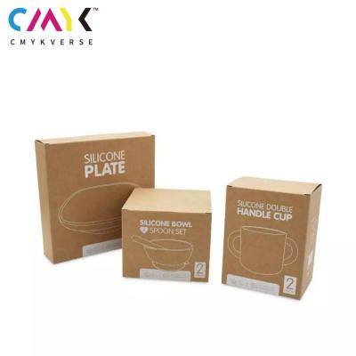 China Factory Direct Sale Recyclable Silicone Bowl Packaging Customized Silicone Bowl Packing Boxes for sale