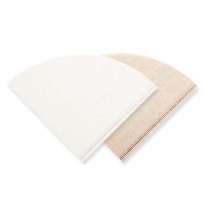 China Factory Direct Viable Natural Bamboo Wood Color v60 China High Quality Coffee Cone Shaped Filter Paper for sale