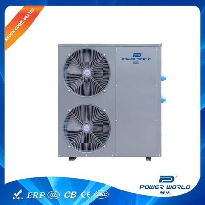 China Silent Swimming Pool Heat Pump With Galvanized Powder Coated Strainless Steel for sale