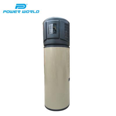 China EU market air source integrated all in one hot water small heat pump water heater for sale