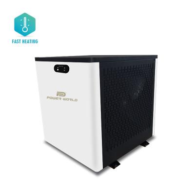 China Poland market popular mini inverter Swimming pool spa therm heat pump water heater for sale