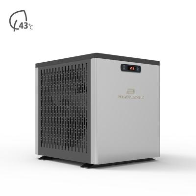 China Power World new design wifi control R32 mini compact swimming pool Heat Pump for pool hot water for sale