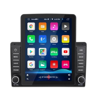 China 9.5 Inch Universal Car Android Media Player Vertical Car Navigation BT Video GPS Android Car Radio Screen Gps for sale