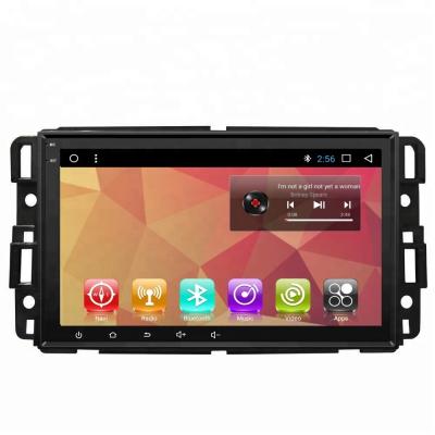 China Hot selling GPS+BT+Radio+AUX for GMC car stereo Android 8.1 touch screen stereo DVD player with wifi BT for sale