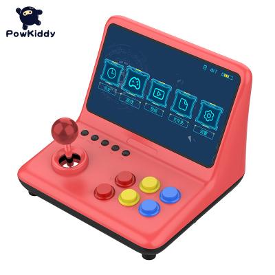 China 9 Inch Video Game Simulator Arcade A7 Joystick HD A12 Output POWKIDDY Quad-Core Architecture CPU Console Video Game New Game Children's Gift for sale