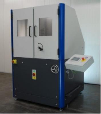 China Impact abrasion resistance testing machine, used for motorcycle riders Protective garments test Fabric testing equipmen for sale