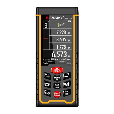 China FCC Approved Laser Range Meter , Handheld Laser Measuring Tool for sale