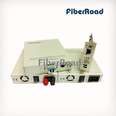 China 10G Media Converter Ethernet Standalone RJ45 to SFP+ OEM Available for sale