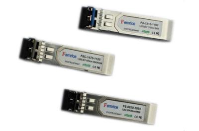 China 1,25 alcance óptico do transceptor 40km de SFP do transceptor dos Gbps CWDM complacente com o receptáculo frente e verso do LC à venda