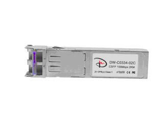 Κίνα DONGWE CSFP dw-c0334-02T (D) 155M, 1310nm/1490nm  Συμπαγές bidi SFP, 2KM, DDM -40ºC~+85ºC προς πώληση