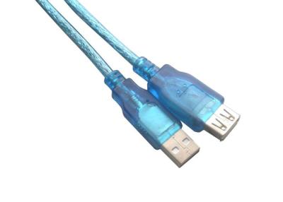 Chine 2,0 connecteur transparent du câble AM AF de transfert des données d'USB, hub d'USB à vendre