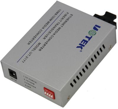 China 10/100TX aan Sc-Vezel Optische Media Convertor - 1 TCP/IP Haven Te koop