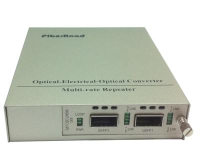 China 4 Channel 10G Media Converter for 40G Converter  Support Rackmounte Management for sale