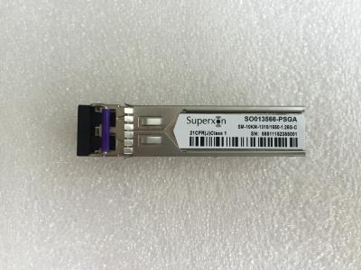 China 10km Duplex 1310nm XFP Transceiver For Media Converter With Low Power Dissipation for sale