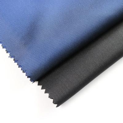 China Factory Sale Anti-Static Chinese Men's Suit Striping Wear And Coat Twill Linings Fabric Business Black And Navy 60colors for sale