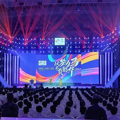 China P4.81 Indoor Outdoor Rental Led Display Oled Information Board High Brightness Led Flexible Dance Floor For Outdoor Event for sale